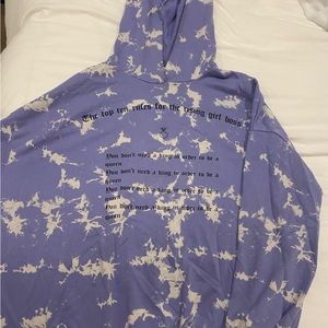 Adika oversized tie dye sweatshirt